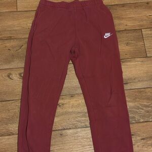 Nike Maroon Sweatpants
